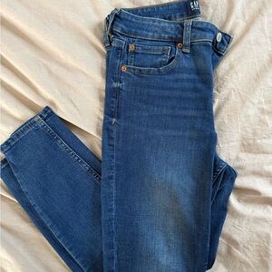 GAP Women's Dark Blue Skinny Stretch Jeans • 8/29 S